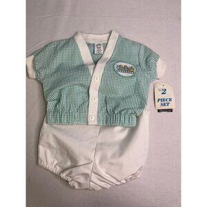Boys Vintage Outfit - Size 6-9 Months